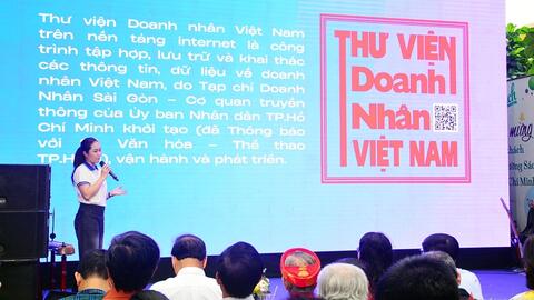 Ra mắt Thư viện số Doanh nhân Việt Nam