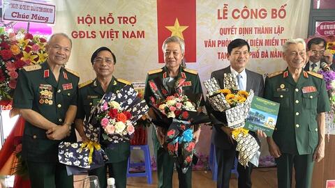 Hội Hỗ trợ gia đình liệt sĩ Việt Nam công bố Quyết định thành lập Văn phòng đại diện miền Trung