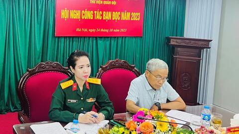 Thư viện Quân đội tổ chức Hội nghị bạn đọc năm 2023