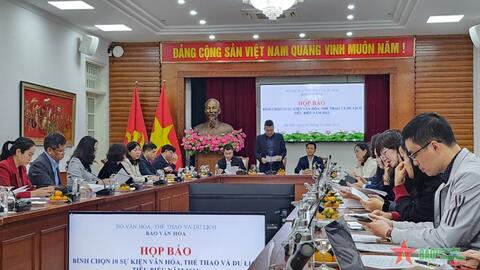 Bình chọn 10 sự kiện văn hóa, thể thao và du lịch tiêu biểu năm 2023