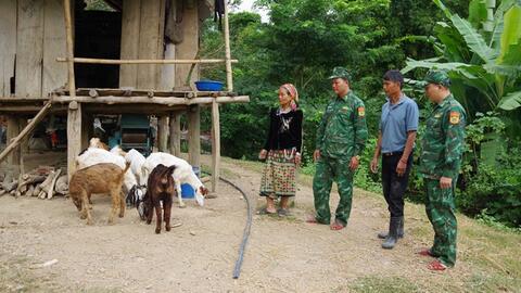 Bộ đội Biên phòng giúp dân thoát nghèo