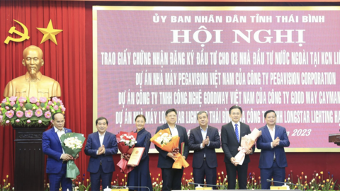 Thái Bình đột phá về thu hút đầu tư