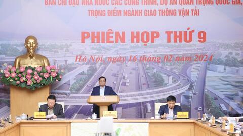 Năm tăng tốc thực hiện các công trình giao thông trọng điểm