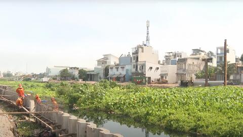 Còn nhiều khó khăn khi thực hiện dự án cải tạo kênh Tham Lương