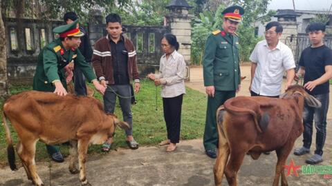 Mô hình sinh kế thiết thực động viên thanh niên lên đường nhập ngũ