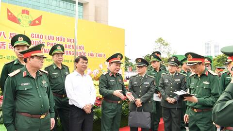 Tổng duyệt chương trình Giao lưu hữu nghị quốc phòng biên giới Việt Nam - Trung Quốc lần thứ 8
