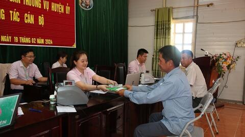 Hiệu quả tổ tiết kiệm và vay vốn