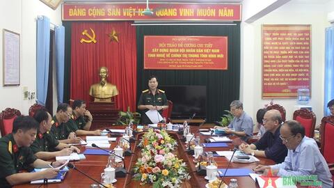 Chủ động nghiên cứu, phát triển lý luận, đáp ứng yêu cầu xây dựng Quân đội về chính trị
