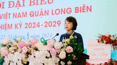 Tạo sức mạnh to lớn xây dựng Long Biên thành đô thị đáng sống