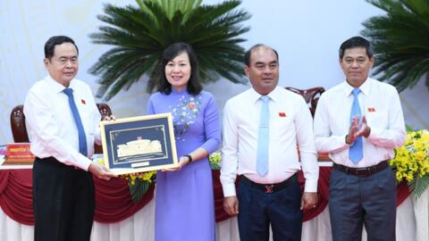 Chủ tịch Quốc hội Trần Thanh Mẫn dự khai mạc Kỳ họp thứ 15, Hội đồng nhân dân tỉnh Bình Phước