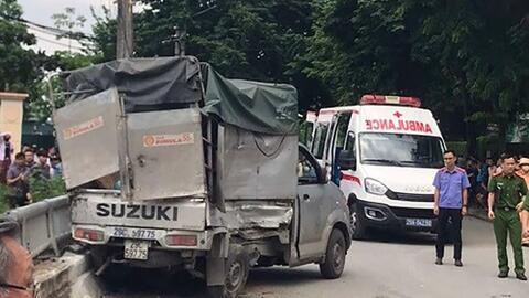 Tài xế điều khiển xe ben đã đến cơ quan Công an trình diện