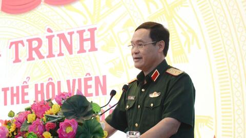 Thượng tướng Vũ Hải Sản dự Hội nghị toàn thể hội viên Hiệp hội Doanh nghiệp Quân đội