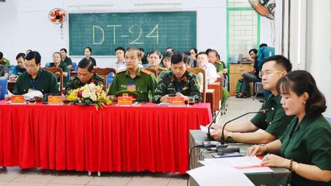 Huy động cả hệ thống chính trị thực hiện nhiệm vụ diễn tập