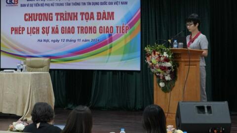 Ban Vì sự tiến bộ phụ nữ CIC tổ chức thành công tọa đàm "Phép lịch sự xã giao trong giao tiếp"
