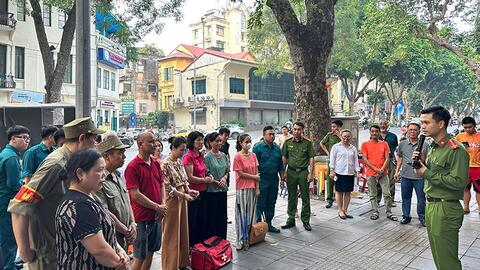 Quận Hoàn Kiếm tăng cường phòng, chống cháy nổ mùa hanh khô