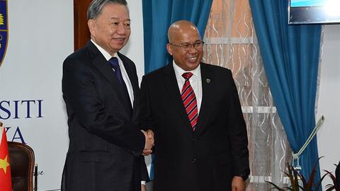 Tổng Bí thư Tô Lâm thăm Đại học Malaya và Trung tâm dữ liệu Quốc gia Malaysia