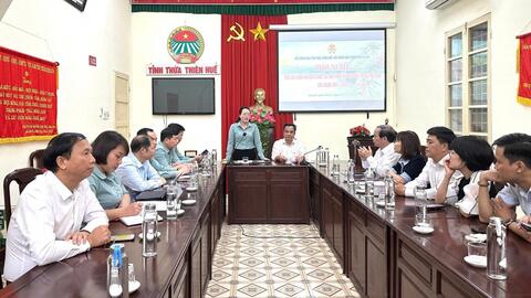 Quảng bá, tiêu thụ nông sản giữa Hà Nội và tỉnh Thừa Thiên Huế