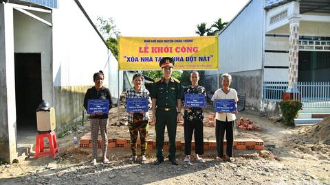 Kiên Giang: Khởi công xây dựng công trình xóa nhà tạm, nhà dột nát