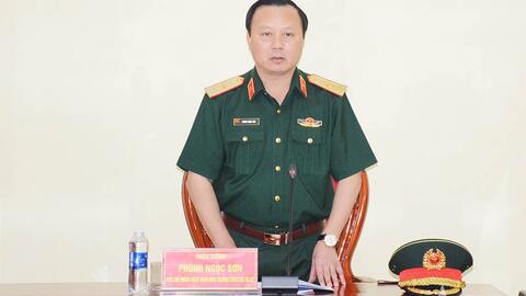 Tổng cục Hậu cần-Kỹ thuật kiểm tra chuẩn bị huấn luyện tại Trường Sĩ quan Kỹ thuật quân sự