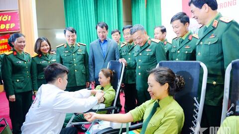Hiến máu cứu người - nghĩa cử của lòng nhân ái