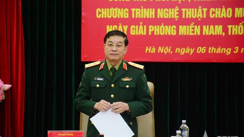 Chuẩn bị chu đáo chương trình nghệ thuật chào mừng 50 năm giải phóng miền Nam