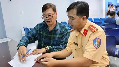 Tạo thuận lợi nhất cho người dân cấp, đổi giấy phép lái xe