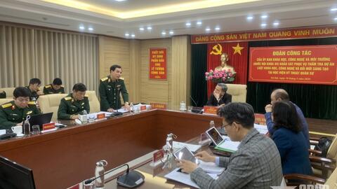 Hoạt động khoa học và công nghệ giúp tạo ra nhiều sản phẩm lưỡng dụng phục vụ đời sống dân sinh