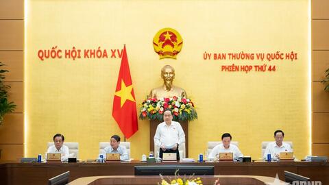 Chủ tịch Quốc hội Trần Thanh Mẫn: Tập trung cho  giai đoạn “nước rút” để hoàn tất các nội dung chuẩn bị cho Kỳ họp thứ chín
