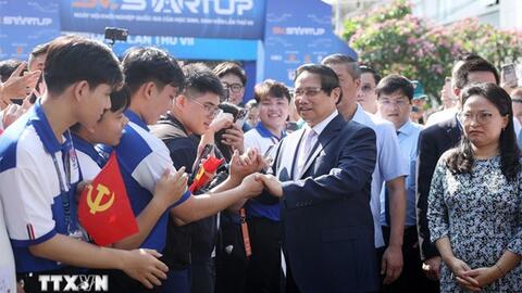 Thủ tướng Phạm Minh Chính dự Hội nghị tổng kết “Đề án hỗ trợ học sinh, sinh viên khởi nghiệp đến năm 2025”