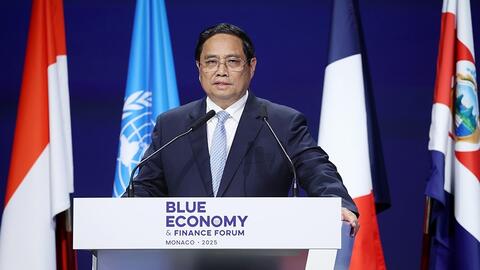 Thủ tướng Phạm Minh Chính tham dự Diễn đàn kinh tế và tài chính xanh tại Công quốc Monaco