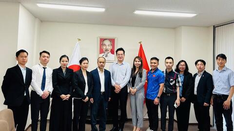 Đoàn công tác Ủy ban Nhà nước về người Việt Nam ở nước ngoài thăm, gặp gỡ cộng đồng người Việt Nam tại Nhật Bản