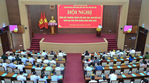 Tỉnh Quảng Ngãi hoàn thành xóa nhà tạm, nhà dột nát