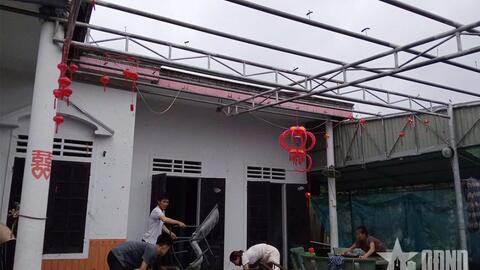 Hà Tĩnh: Lốc xoáy làm 27 ngôi nhà bị thiệt hại
