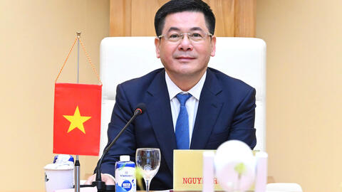 Thông tin phiên đàm phán trực tuyến cấp bộ trưởng về thương mại đối ứng Việt Nam-Hoa Kỳ