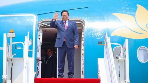 Thủ tướng Phạm Minh Chính tới Thiên Tân, bắt đầu dự Diễn đàn Kinh tế thế giới và làm việc tại Trung Quốc