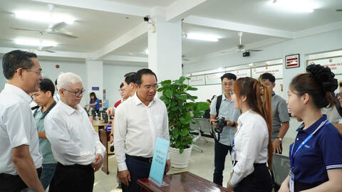 Chủ tịch UBND TP. Hồ Chí Minh kiểm tra mô hình chính quyền địa phương 2 cấp