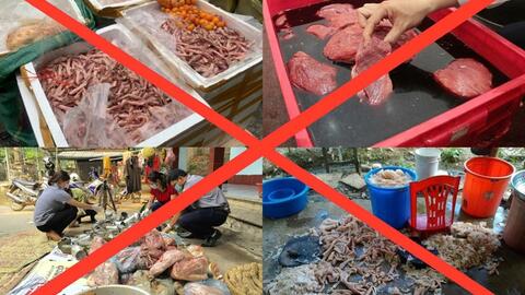 "Bốn không" với thực phẩm bẩn