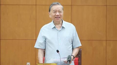 Tổng Bí thư Tô Lâm chủ trì cuộc làm việc về một số nội dung của Luật Đất đai (sửa đổi) và các luật có liên quan