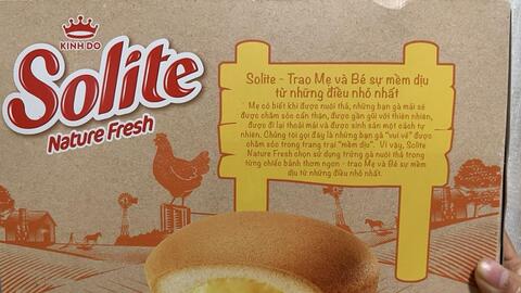 Nhãn hàng Solite của Mondelez Kinh Đô tiên phong sử dụng trứng gà nuôi thả
