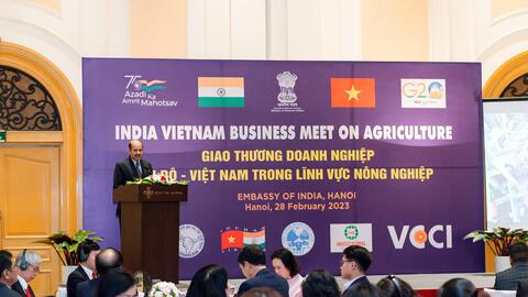 Ấn Độ và Việt Nam: Nhiều bước tiến trong sản xuất nông nghiệp và chế biến thực phẩm