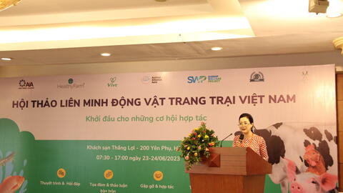 Liên minh Động vật trang trại Việt Nam 2023: Hợp tác vì phúc lợi tốt hơn cho động vật trang trại