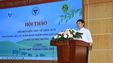 Chăn nuôi theo hướng hữu cơ, tuần hoàn nhằm nâng cao giá trị và bảo vệ môi trường