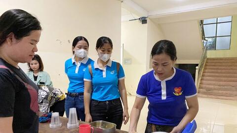 Những bát cháo nghĩa tình tại Bệnh viện Đa khoa huyện Chương Mỹ