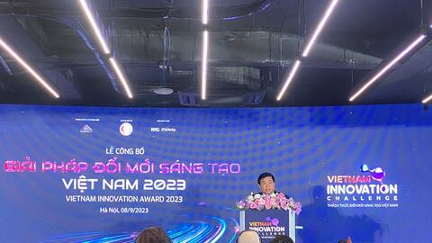 Công bố các giải pháp đổi mới sáng tạo Việt Nam 2023