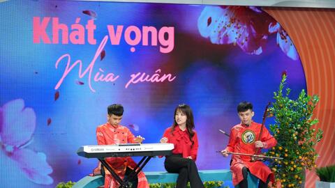 Ước nguyện đầu xuân của cặp song sinh khiếm thị