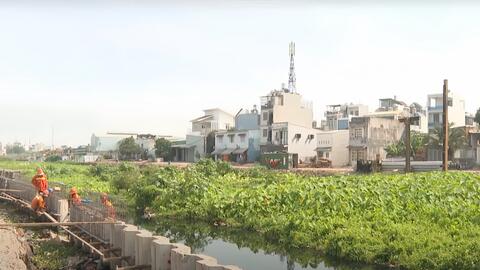 Còn nhiều khó khăn khi thực hiện dự án cải tạo kênh Tham Lương