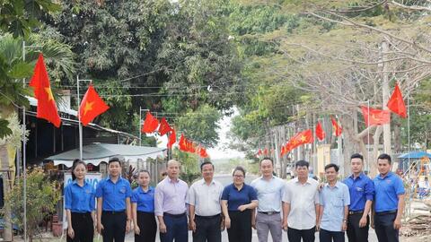 Phấn đấu đến năm 2025, xã Thạnh Tân đạt nông thôn mới kiểu mẫu 