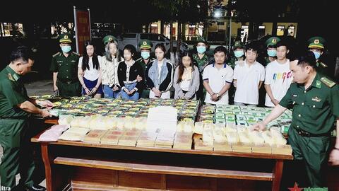 Bộ đội Biên phòng liên tiếp đấu tranh thành công các chuyên án ma túy