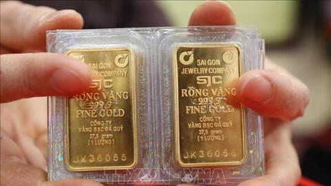 Phê duyệt giá bán vàng miếng SJC trực tiếp là 75,98 triệu đồng/lượng