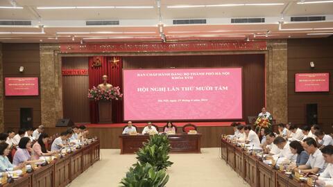 Hà Nội kết nạp đảng viên là học sinh đạt 144%
